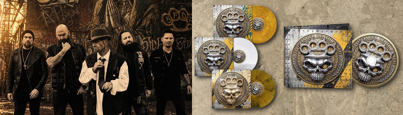 Five Finger Death Punch / Uusi Five Finger Death Punch-albumi 