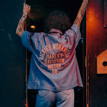 Dickies X Harley Davidson / [object Object] / Tutustu uutuuksiin / Tutustu heti!
