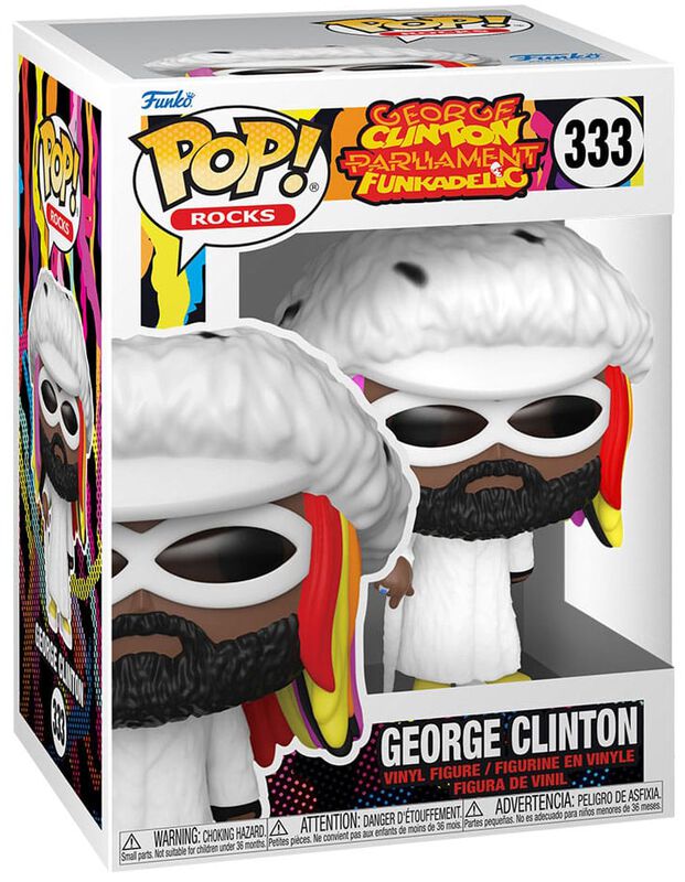 George Clinton Rocks! Vinyl figurine no. 333 (figuuri)