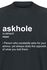 Definition Askhole