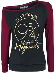 Platform 9 3/4, Harry Potter, Pitkähihainen paita