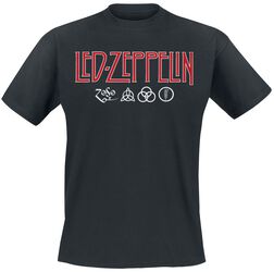 Logo & Symbols, Led Zeppelin, T-paita