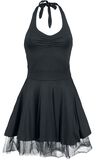 Neckholder Dress, Black Premium by EMP, Keskipitkä mekko