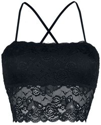 Laced Bandeau Top, Forplay, Toppi