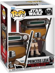 Die Rückkehr der Jedi-Ritter - 40th Anniversary - Princess Leia Vinyl Figur 606, Star Wars, Funko Pop! -figuuri