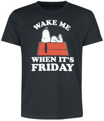 Snoopy - Wake Me When It’s Friday, Tenavat, T-paita