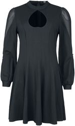 Mekko sydän-dekolteella, Black Premium by EMP, Lyhyt mekko