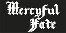 Logo White, Mercyful Fate, Kangasmerkki