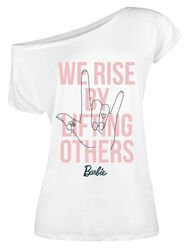 We Rise By Lifting Others, Barbie, T-paita