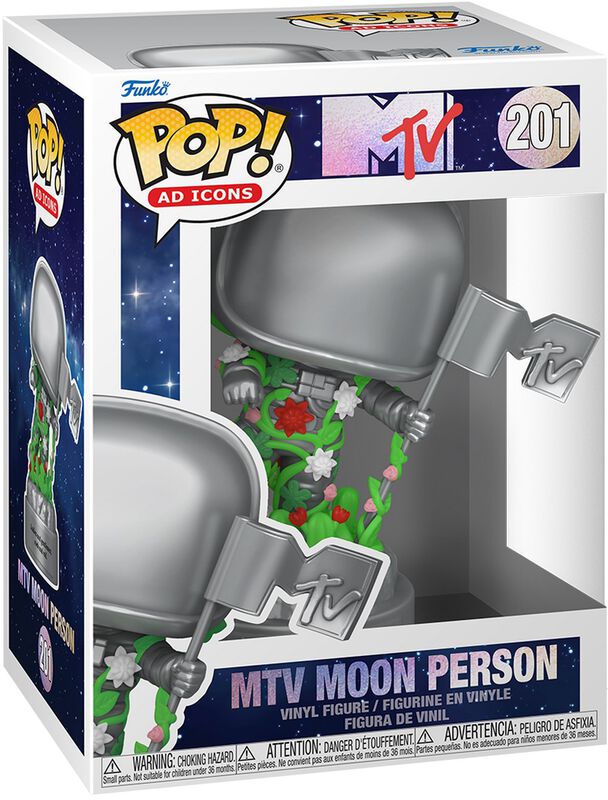 MTV Moon Person (Pop! AD Icons) vinyl figurine no. 201 (figuuri)