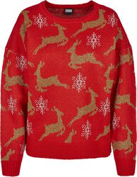 Ladies Oversized Christmas Sweater jouluneule