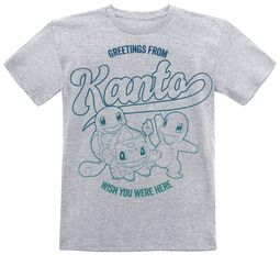 Kids - Greetings From Kanto, Pokémon, T-paita