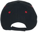 Red on White Logo - Baseball Cap