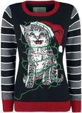 XMAS Kitty, Ugly Christmas Sweater, Jouluneule