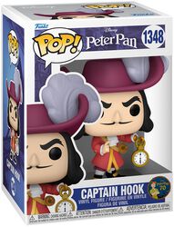 Captain Hook vinyl figurine no. 1348 (figuuri), Peter Pan, Funko Pop! -figuuri