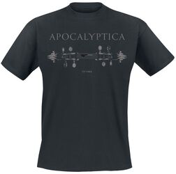 Mirrored, Apocalyptica, T-paita