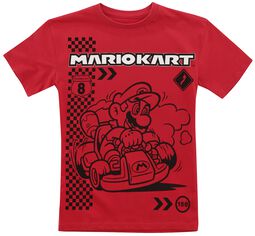 Kids - Kart Champion, Super Mario, T-paita