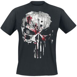 Bloody Skull, The Punisher, T-paita