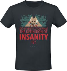 Villains - Vaas - Insanity, Far Cry, T-paita