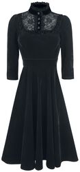 Nightshade Velvet Dress, H&R London, Keskipitkä mekko