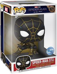 No Way Home - Black and gold suit (Jumbo Pop!) vinyl figurine no. 921 (figuuri), Spider-Man, Funko Pop! -figuuri