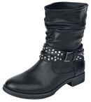 Wrinkles Boot, Black Premium by EMP, Saappaat