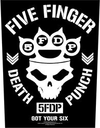 Got your six, Five Finger Death Punch, Selkälippu