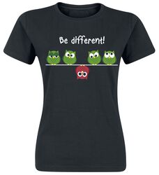 Be Different!, Sanonnat, T-paita