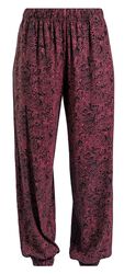 Trousers with allover-print, RED by EMP, Kangashousut