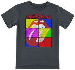 Amplified Collection - Kids - Square Tongue, The Rolling Stones, T-paita