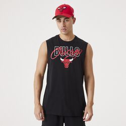 Script sleeveless T-shirt - Chicago Bulls, New Era - NBA, Tank-toppi