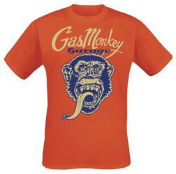 Monkey Head, Gas Monkey Garage, T-paita