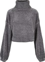 Ladies Short Chenille Turtleneck Sweater svetari, Urban Classics, Svetari