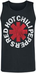 Distressed Logo, Red Hot Chili Peppers, Tank-toppi