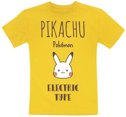 Kids - Pikachu - Electric type, Pokémon, T-paita