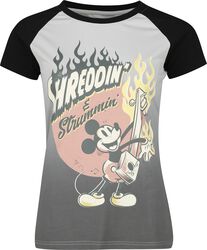 Shreddin' & Strummin', Mickey Mouse, T-paita