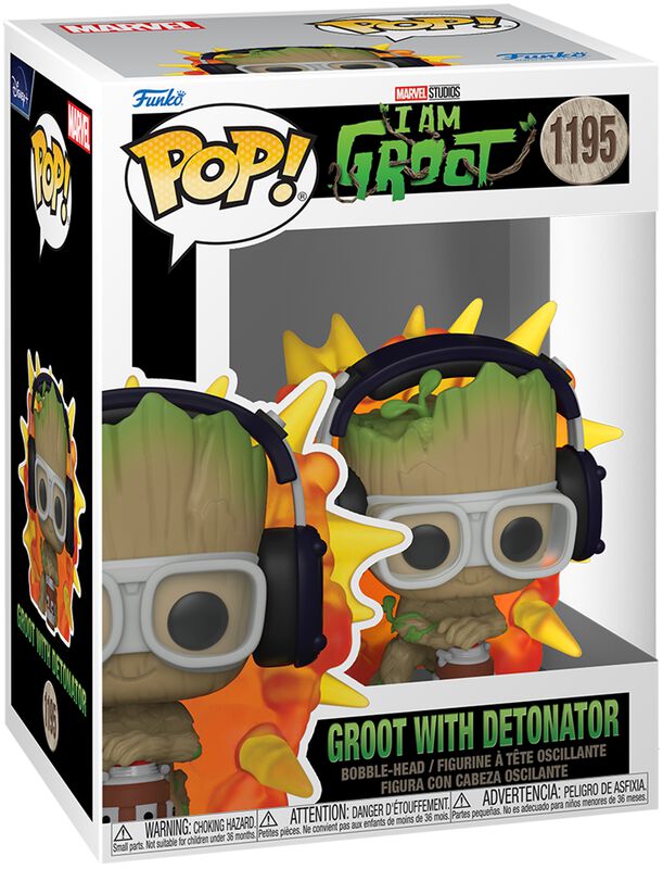 I am Groot - Groot with detonator vinyl figurine no. 1195 (figuuri)
