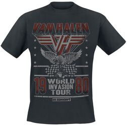 World Invasion Tour 1980, Van Halen, T-paita