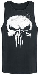 Sprayed Skull Logo, The Punisher, Tank-toppi