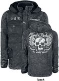 High Voltage Skull Jacket, Rock Rebel by EMP, Välikausitakki