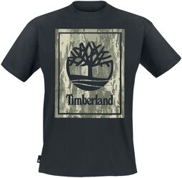 Stack Logo Camo Short Sleeved T-shirt, Timberland, T-paita