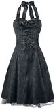 Gothic Banshee Brocade Long Dress, H&R London, Keskipitkä mekko