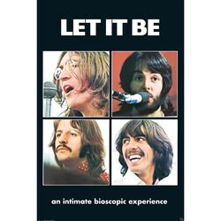 Let it be, The Beatles, Juliste