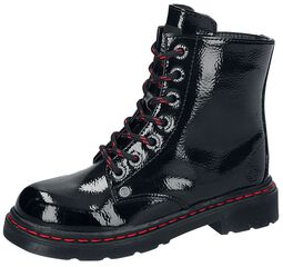 Patent PU Black Boots, Dockers by Gerli, Lasten saappaat