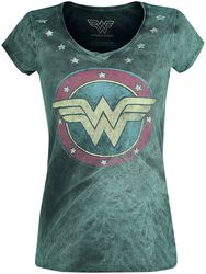Vintage Logo, Wonder Woman, T-paita