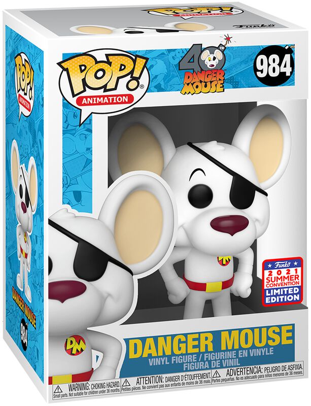 SDCC 2021 - Danger Mouse (Funko Shop Europe) Vinyl Figure 984 (figuuri)