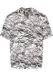 Viscose AOP Resort Shirt havaijipaita, Urban Classics, Lyhythihainen kauluspaita