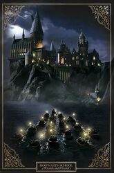 Hogwarts Castle, Harry Potter, Juliste