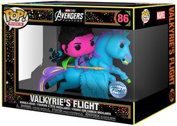 Endgame - Valkyrie’s Flight (Blacklight) (Pop! Rides) vinyl figurine no. 86 (figuuri), Avengers, Funko Pop! -figuuri