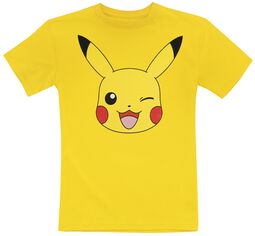 Kids - Pikachu Face, Pokémon, T-paita